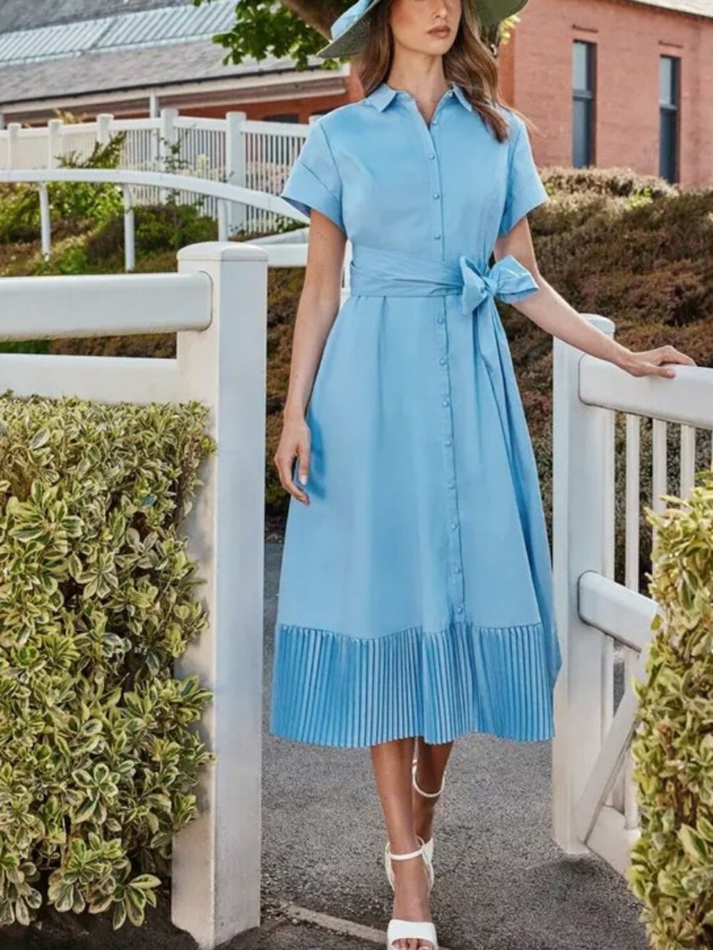 Coast x Lisa Tan Dress